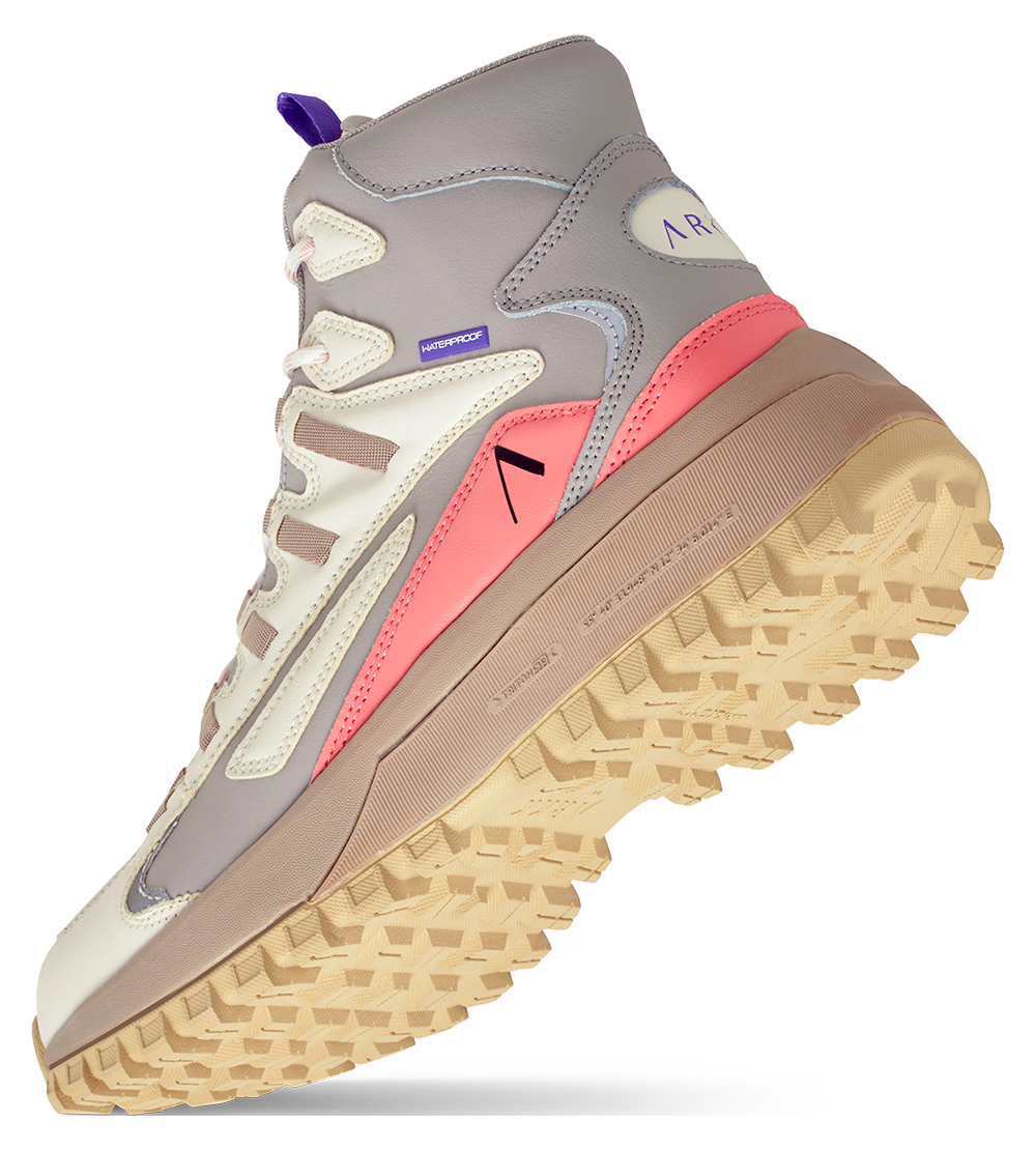 ARKK Collection Apaze Hightop Leather HL T-S19 | Ash Sand | Women Apaze Hightop